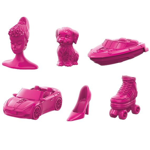 Monopoly Barbie Edition, das Klassische Brettspiel inspiriert von Barbies Traumwelt und ihren Abenteuern, originelles für Kinder und Teenager