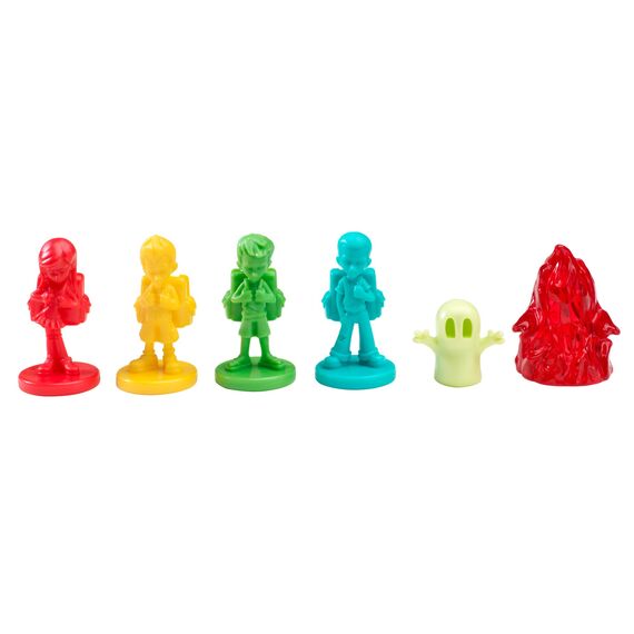 Mattel Games Y2554 - Geister, Geister, Schatzsuchmeister, Brettspiel, Gesellschaftsspiel ab 8 Jahren