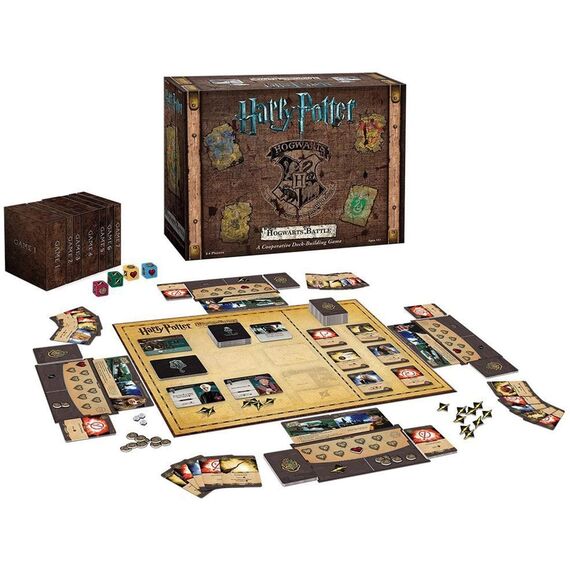 Kosmos 693398 - Harry Potter Kampf um Hogwarts. Das Harry Potter Spiel Hogwarts Battle in deutscher Sprache, Brettspiel