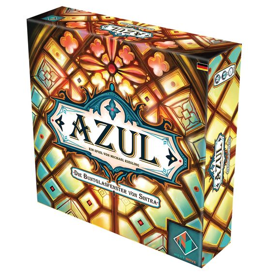 Next Move Games, Azul – Die Buntglasfenster von Sintra, Familienspiel, 2-4 Spieler, Ab 8+ Jahren, 30-45 Minuten, Deutsch
