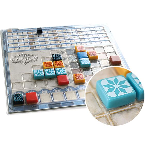 Next Move Games, Azul – Das gläserne Mosaik, Erweiterung, Familienspiel, 2-4 Spieler, Ab 8+ Jahren, 30-45 Minuten, Deutsch