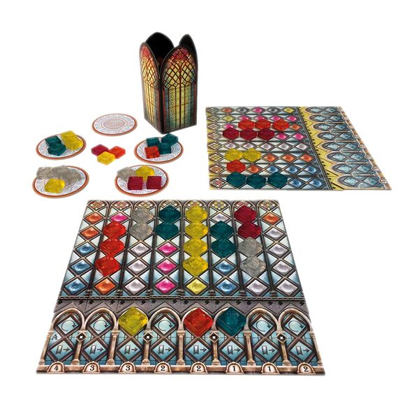 Next Move Games, Azul – Die Buntglasfenster von Sintra, Familienspiel, 2-4 Spieler, Ab 8+ Jahren, 30-45 Minuten, Deutsch