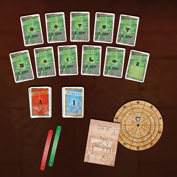 KOSMOS 692698 EXIT® - Das Spiel - Die Grabkammer des Pharao, Level: Profis, Escape Room Spiel, EXIT Game für 1-4 Spieler ab 12 Jahre, EIN einmaliges Gesellschaftsspiel