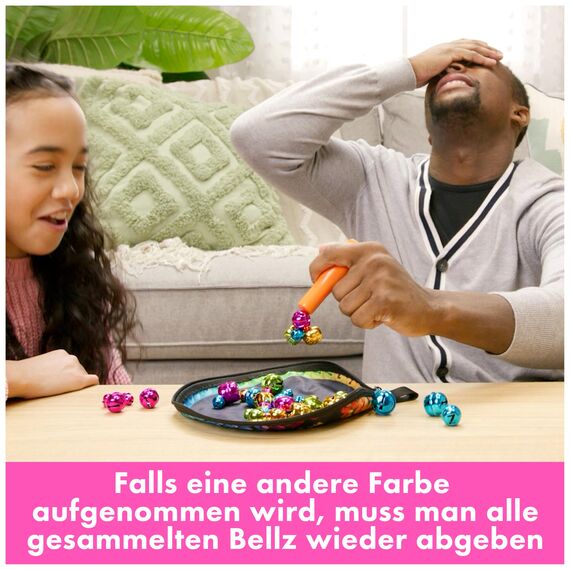 Bellz!, das anziehende Magnetspiel für die ganze Familie, mit Magnetstab, bunten Glöckchen und Geschenktasche für unterwegs, für Kinder