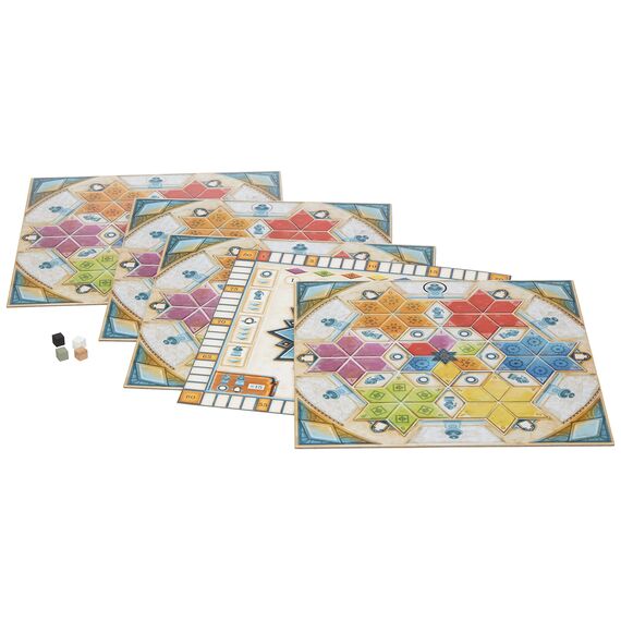 Next Move Games, Azul – Der gläserne Pavillon, Erweiterung, Familienspiel, 2-4 Spieler, Ab 8+ Jahren, 30-45 Minuten, Deutsch