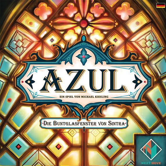 Next Move Games, Azul – Die Buntglasfenster von Sintra, Familienspiel, 2-4 Spieler, Ab 8+ Jahren, 30-45 Minuten, Deutsch