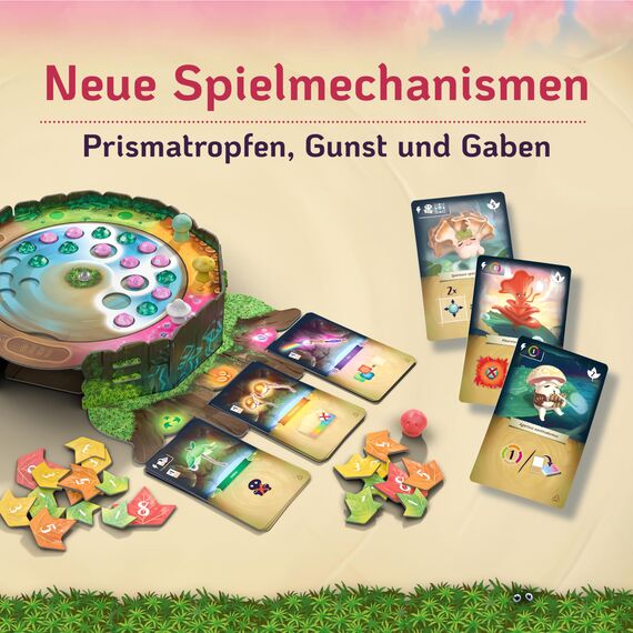 Ravensburger 24713 - Mycelia Prisma Erweiterung - Brettspiel für Familien, Erwachsene und Kinder ab 9 Jahren - einfaches Strategiespiel für 1-4 Personen, Deckbuilding