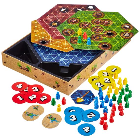 Ravensburger 26425 - Hexentanz, Abwechslungsreiches Familienspiel für Erwachsene und Kinder ab 8 Jahren & 26423 - Die Maulwurf Company - Familienspiel für Erwachsene und Kinder ab 8 Jahren
