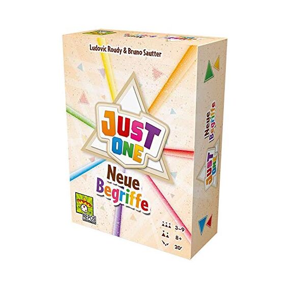Repos Production, Just One – Neue Begriffe, Erweiterung, Partyspiel, Ratespiel, 3-9 Spieler, Ab 8+ Jahren, 20+ Minuten, Deutsch