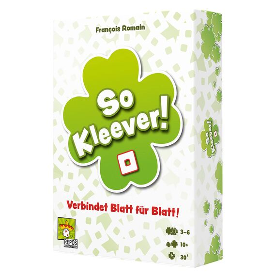 Repos Production, So Kleever, Partyspiel, Ratespiel, 3-6 Spieler, Ab 10+ Jahren, 30+ Minuten, Deutsch