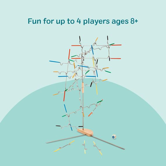 Melissa & Doug - Suspend Geschicklichkeitsspiel, 31 Teile, Für Kinder ab 8 Jahren und die ganze Familie - FSC zertifizierte