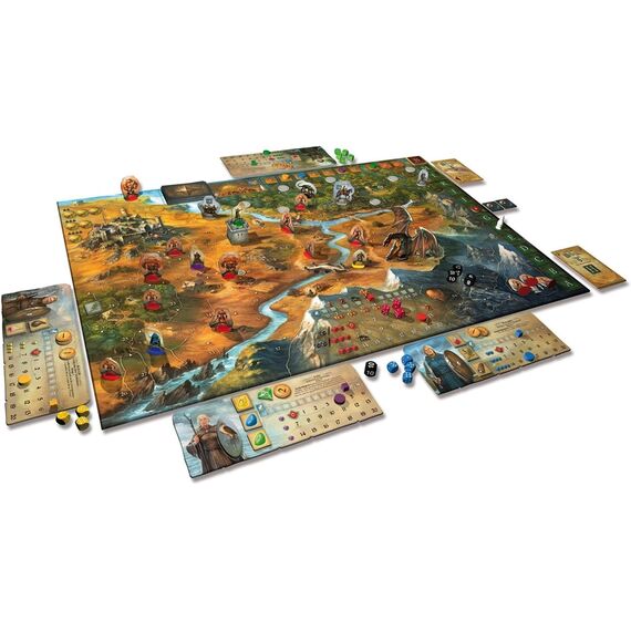 KOSMOS 691745 Die Legenden von Andor - Das Grundspiel, Der Fantasy-Klassiker, Kennerspiel des Jahres 2013, kooperatives Fantasy-Brettspiel ab 10 Jahren