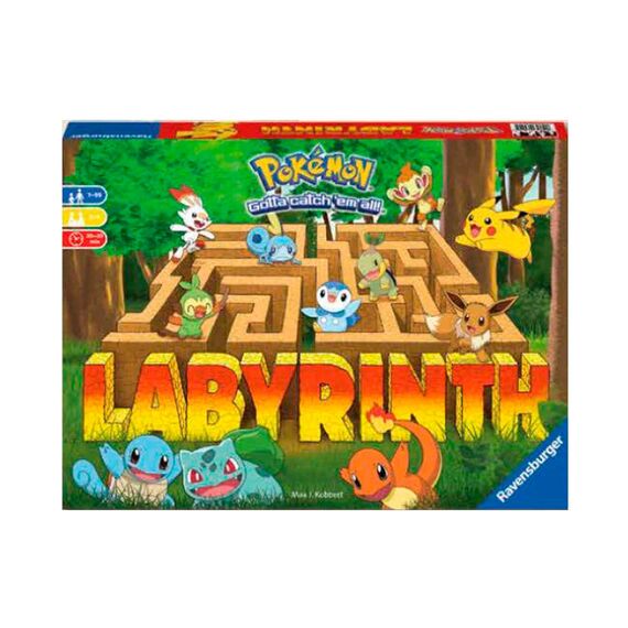 Ravensburger 26949 - Pokémon Labyrinth - Familienspiel für 2-4 Spieler ab 7 Jahren