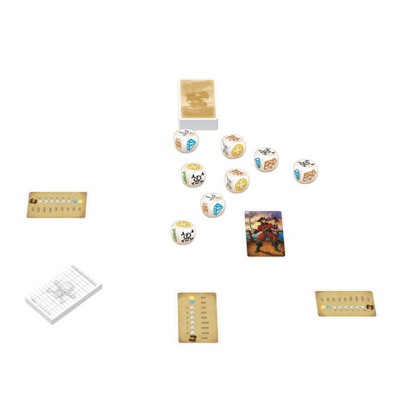Amigo 02510 - Piraten Kapern Einzelpack, Gold