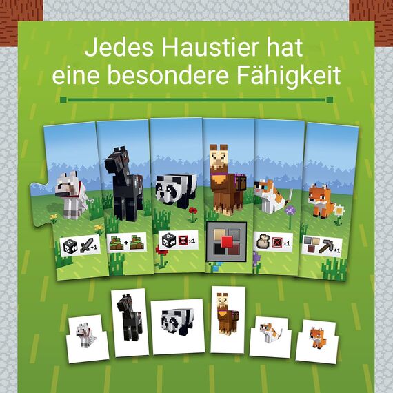Ravensburger 20914 Minecraft Heroes of The Village - Kooperatives Familienspiel für 2-4 Spieler ab 7 Jahren