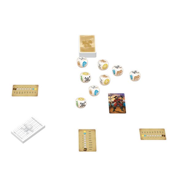 Amigo 02510 - Piraten Kapern Einzelpack, Gold