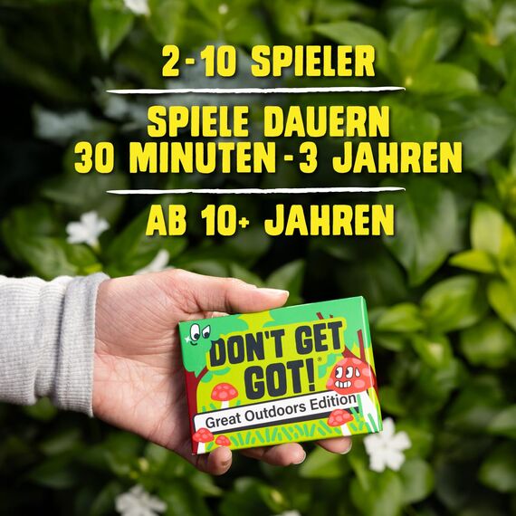 Lass Dich Nicht Erwischen: Sommer Edition | Das Perfekte Reisespiel zum Campen, auf der Gartenparty oder am Strand, Unterhaltsames Gesellschaftsspiel mit Geheimen Missionen für Familien und Freunde