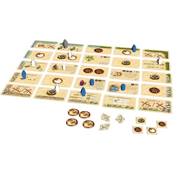 Kosmos 691479 Targi, Spiel für Zwei, Brettspiel, Gesellschaftsspiel, Spiele für 2 Personen, Strategiespiel