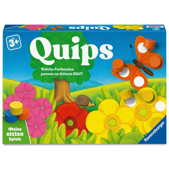 Ravensburger 12010020 Quips - Meine ersten Spiele: Kinderspiele, Spiele ab 3 Jahren, für 2-4 Spieler, Geschenk für Mädchen oder Junge