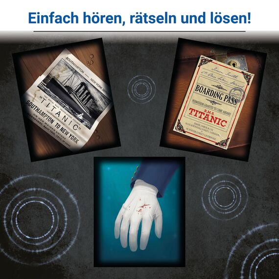 Ravensburger 24698 Echoes Die Titanic-Affäre - Audio Mystery Spiel ab 14 Jahren, Erlebnis-Spiel