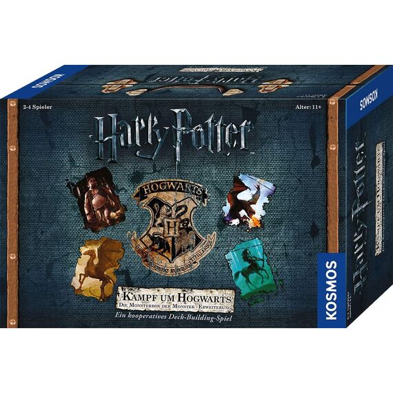 Kosmos 680671 Harry Potter Kampf um Hogwarts Erweiterung - Die Monsterbox der Monster - Erweiterung zu Harry Potter Spiel Kampf um Hogwarts für 2-4 Spieler ab 11 Jahre