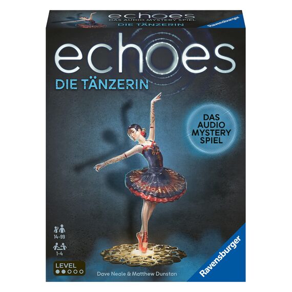 Ravensburger 20812 Echoes Die Tänzerin - Empfehlungsliste 2022 Spiel des Jahres, Hörspiel, Gesellschaftsspiel für Erwachsene und Jugendliche ab 14 Jahren, kleine Geschenke