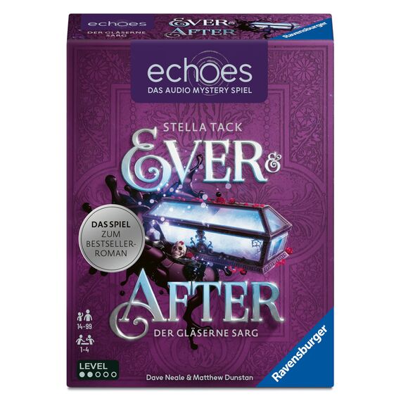 Ravensburger 24850 Echoes Ever & After - Audio Mystery Spiel ab 14 Jahren zum Spiegel Roman von Stella Tack, mit exklusivem Stickerbogen, Erlebnis-Spiel, knisternde Märchen Fantasy