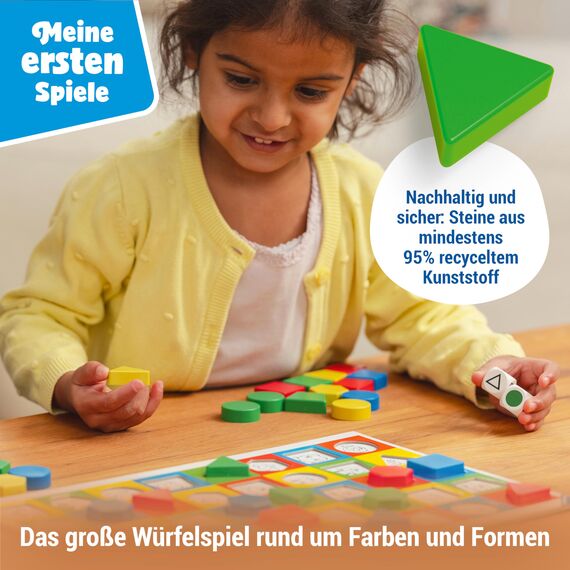 Ravensburger 12010013 Colorama - Meine ersten Spiele: Kinderspiele, Spiele ab 3 Jahren, für 1-6 Spieler, Geschenk für Mädchen oder Junge