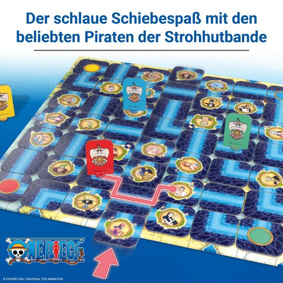 Ravensburger 22887 - One Piece Labyrinth - Der Spieleklassiker für 2-4 Spieler ab 7 Jahren im Look Einer der erfolgreichsten Anime-Serien Aller Zeiten