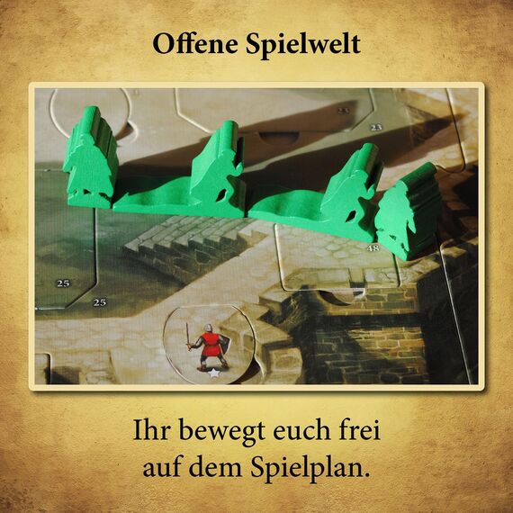 KOSMOS 680565 Die Abenteuer des Robin Hood, Nominiert zum Spiel des Jahres 2021, Kooperatives Abenteuer-Spiel für die ganze Familie, Gesellschaftsspiel für 2-4 Spieler ab 10 Jahren