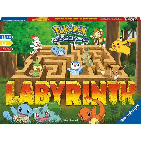 Ravensburger 26949 - Pokémon Labyrinth - Familienspiel für 2-4 Spieler ab 7 Jahren