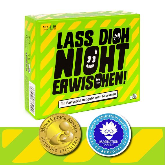 Big Potato Lass Dich Nicht Erwischen | Das Partyspiel mit geheimen Missionen für Familien und Freunde | Unterhaltsames Gesellschaftsspiel
