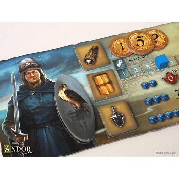 KOSMOS 691745 Die Legenden von Andor - Das Grundspiel, Der Fantasy-Klassiker, Kennerspiel des Jahres 2013, kooperatives Fantasy-Brettspiel ab 10 Jahren
