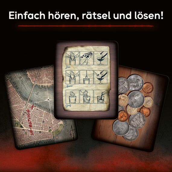 Ravensburger 20814 Echoes Der Cocktail - Hörspiel trifft Gesellschaftsspiel für Erwachsene und Jugendliche ab 14 Jahren, kleine Geschenke
