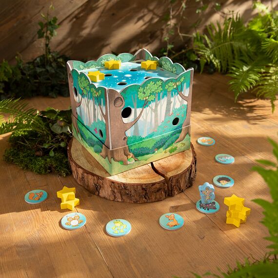 HABA 306605 - Meine Ersten Spiele â€“ Waldfreunde, Kleinkindspiel Ab 2 Jahren, Made In Germany, Bunt