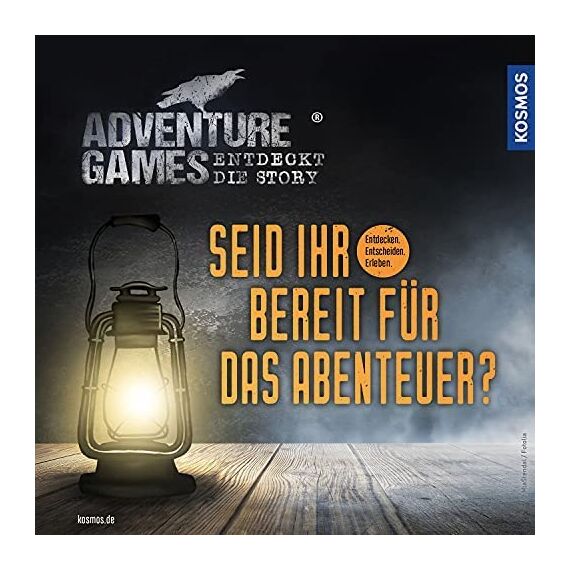 KOSMOS 695194 Adventure Games - Im Nebelreich, Entdeckt die Story, spannendes Fantasy-Abenteuer-Spiel, Kooperatives Gesellschaftsspiel für 1 bis 4 Spieler ab 10 Jahre
