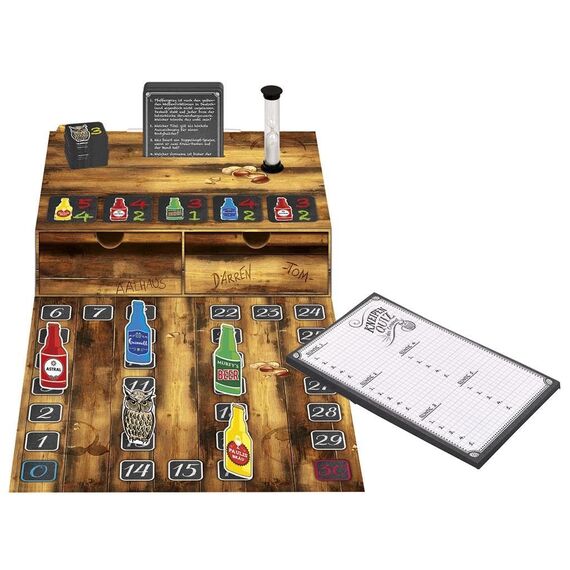 moses. Kneipenquiz – Das Original, Pub Quiz Spiel, Kooperatives Gesellschaftsspiel für Erwachsene in 3 Schwierigkeitsstufen, Allgemeinwissens ab 16 Jahren mit 750 kniffligen Fragen