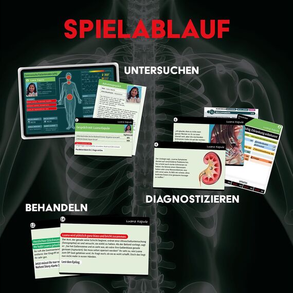 KOSMOS 684402 Medical Mysteries - New York, kooperatives Rollenspiel mit medizinischem Setting, Medical Crime Files, Brettspiel ab 16 Jahre, Empfehlungsliste Spiel des Jahres 2025