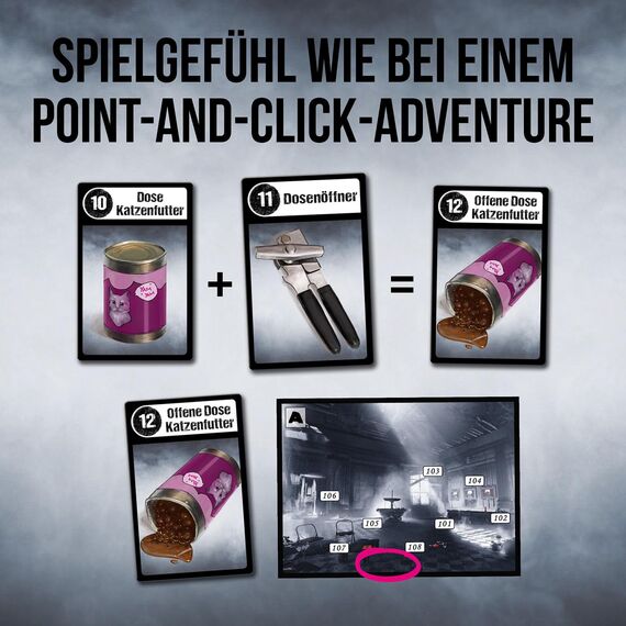 KOSMOS 684242 Adventure Games Family - Dimension 5-7, Familienspiel, Entdeckt die Story, spannendes Fantasy-Abenteuer-Spiel, Kooperatives Gesellschaftsspiel für 1 bis 4 Spieler ab 8 Jahre