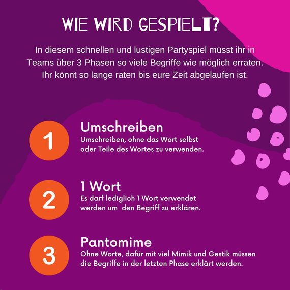 GUESS WHAT?! Dirty - Das Ratespiel für versaute Köpfe! Begriffe erraten & Pantomime Spiel | Partyspiel für Erwachsene ab 18 Jahren | Lustige Spiele