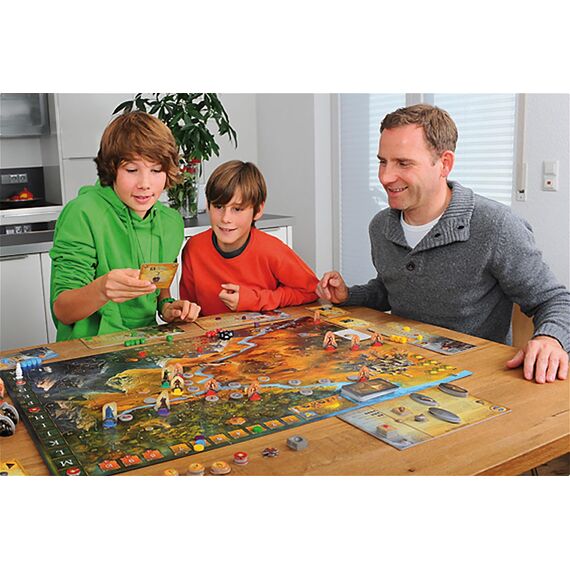 Kosmos 683122 Die Legenden von Andor-Big Box, Grundspiel (Kennerspiel des Jahres 2013) und zusätzliche Ergänzungen, Der Fantasy Klassiker, kooperatives Fantasy-Brettspiel, ab 10 Jahren