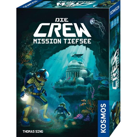 Kosmos 680596 Die Crew - Mission Tiefsee, kooperatives Kartenspiel, für 3 bis 5 Spieler, mit Variante für Zwei Personen, Nachfolger zum Kennerspiel des Jahres 2020 Die Crew