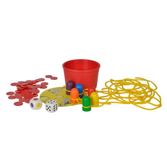 noris Fang die Maus – lustiges Reaktionsspiel für Kinder ab 4 Jahren – schnelles Fangspiel mit kleinen Mäusen – Actionspiel für 3–6 Spieler – Spielspaß für die ganze Familie