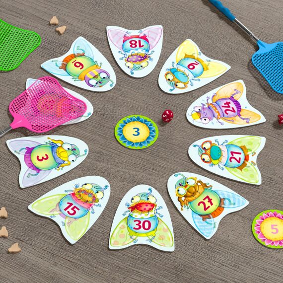 HABA 3X4=Klatsch – Spannendes Lernspiel für 2-6 Spieler ab 8 Jahren, Fördert das kleine Einmaleins und die Konzentration, Lustiges Reaktionsspiel zum Rechnen üben – 2012173001