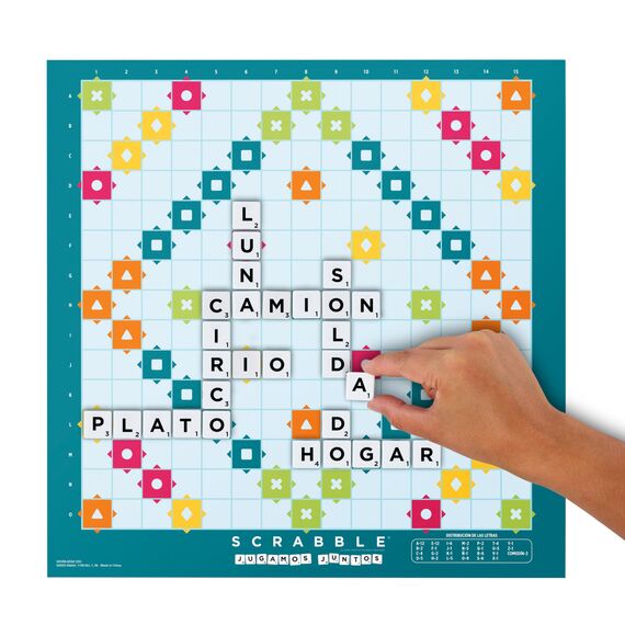 Mattel Games Scrabble Zwei in Eins, Version: Spanisch, HXV99