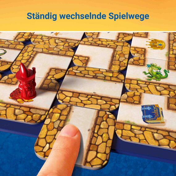 Ravensburger Familienspiel 26955 - Das verrückte Labyrinth - Gesellschaftsspiel - Spieleklassiker für 2-4 Personen, Brettspiel ab 7 Jahren