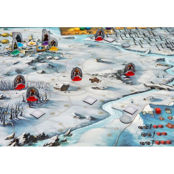 Kosmos 683351 Die Legenden von Andor - Die Ewige Kälte, Eigenständiges Spiel in der Welt des Fantasy-Klassiker „Die Legenden von Andor“, kooperatives Brettspiel, ab 10 Jahren