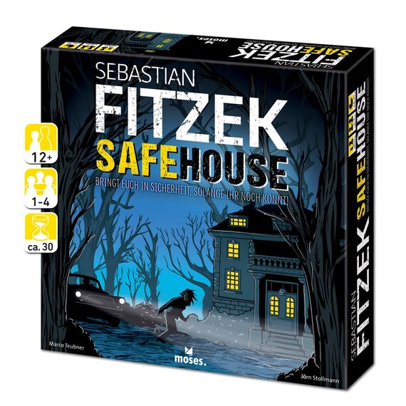 Moses Sebastian Fitzek Safehouse - Das Spiel Safe House Ein Gesellschaftsspiel von Marco Teubner 90288 bunt