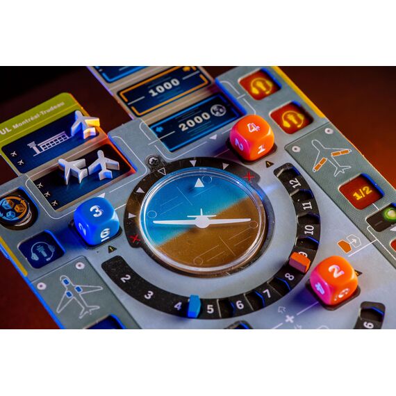 Kosmos 684044 Sky Team - Bereit zur Landung? Spiel des Jahres 2024, kooperatives Spiel für 2 Personen ab 10 Jahre, deutschsprachige Version, Strategiespiel, Brettspiel, Gesellschaftsspiel