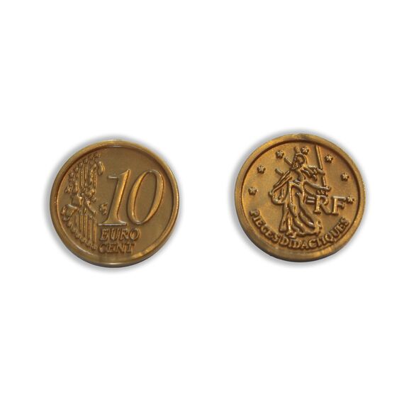 Learning Resources Spielgeldset Euro-Münzen (Set mit 100 Stück), Kinder Euro spielgeld münzen, kaufladen Kasse, Spielgeld für Kinder kaufmannsladen einkaufsladen